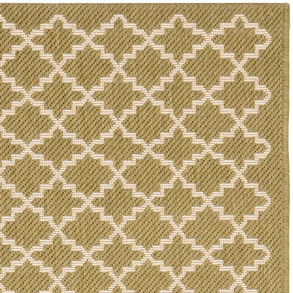 Safavieh Cy6919 Power Loomed 85.4% Polypropylene/10.4% Polyester/4.2% Latex Outdoor Rug CY6919-244-4