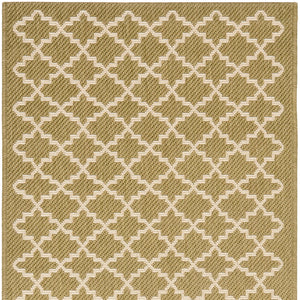 Safavieh Cy6919 Power Loomed 85.4% Polypropylene/10.4% Polyester/4.2% Latex Outdoor Rug CY6919-244-4