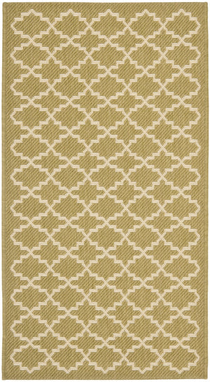 Safavieh Cy6919 Power Loomed 85.4% Polypropylene/10.4% Polyester/4.2% Latex Outdoor Rug CY6919-244-4