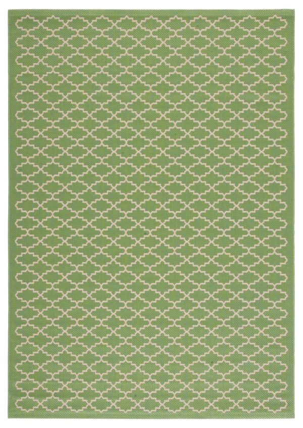 Safavieh Cy6919 Power Loomed 85.4% Polypropylene/10.4% Polyester/4.2% Latex Outdoor Rug CY6919-244-4