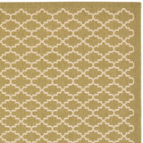 Safavieh Cy6919 Power Loomed 85.4% Polypropylene/10.4% Polyester/4.2% Latex Outdoor Rug CY6919-244-4