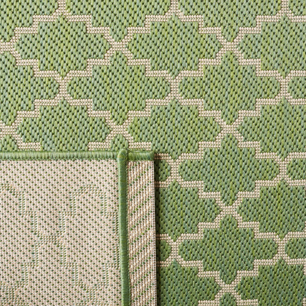 Safavieh Cy6919 Power Loomed 85.4% Polypropylene/10.4% Polyester/4.2% Latex Outdoor Rug CY6919-244-4