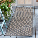 Safavieh Cy6919 Power Loomed 85.4% Polypropylene/10.4% Polyester/4.2% Latex Outdoor Rug CY6919-246-5SQ