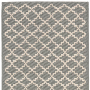 Safavieh Cy6919 Power Loomed 85.4% Polypropylene/10.4% Polyester/4.2% Latex Outdoor Rug CY6919-246-5SQ