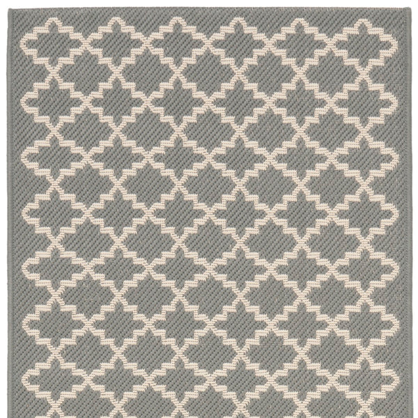 Safavieh Cy6919 Power Loomed 85.4% Polypropylene/10.4% Polyester/4.2% Latex Outdoor Rug CY6919-246-5SQ