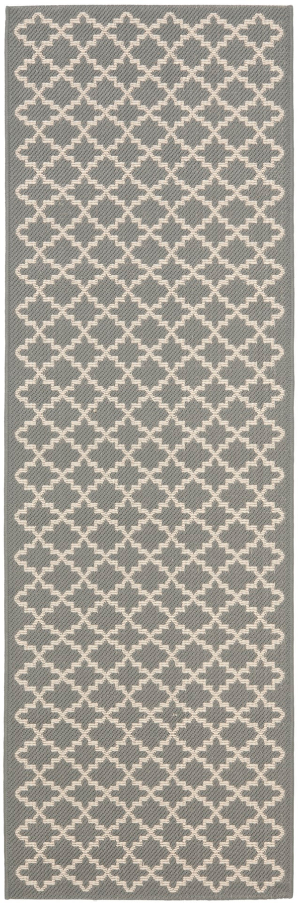 Safavieh Cy6919 Power Loomed 85.4% Polypropylene/10.4% Polyester/4.2% Latex Outdoor Rug CY6919-246-5SQ