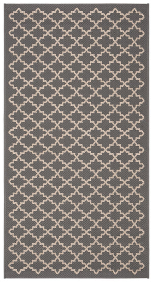 Safavieh Cy6919 Power Loomed 85.4% Polypropylene/10.4% Polyester/4.2% Latex Outdoor Rug CY6919-246-5SQ