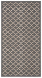 Safavieh Cy6919 Power Loomed 85.4% Polypropylene/10.4% Polyester/4.2% Latex Outdoor Rug CY6919-246-5SQ