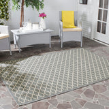 Safavieh Cy6919 Power Loomed 85.4% Polypropylene/10.4% Polyester/4.2% Latex Outdoor Rug CY6919-246-5SQ