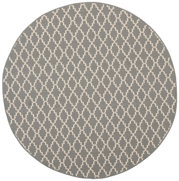 Safavieh Cy6919 Power Loomed 85.4% Polypropylene/10.4% Polyester/4.2% Latex Outdoor Rug CY6919-246-5SQ