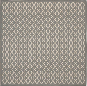 Safavieh Cy6919 Power Loomed 85.4% Polypropylene/10.4% Polyester/4.2% Latex Outdoor Rug CY6919-246-5SQ