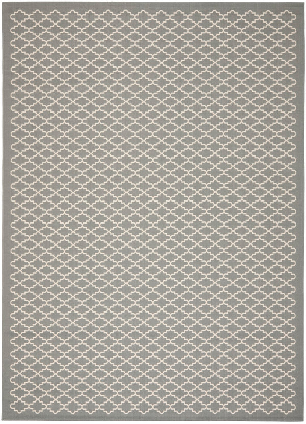 Safavieh Cy6919 Power Loomed 85.4% Polypropylene/10.4% Polyester/4.2% Latex Outdoor Rug CY6919-246-5SQ