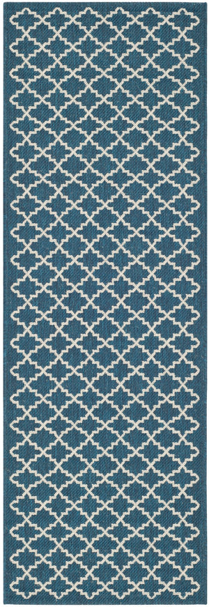 Safavieh Cy6919 Power Loomed 85.4% Polypropylene/10.4% Polyester/4.2% Latex Outdoor Rug CY6919-268-5SQ
