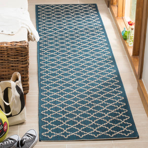 Safavieh Cy6919 Power Loomed 85.4% Polypropylene/10.4% Polyester/4.2% Latex Outdoor Rug CY6919-268-5SQ