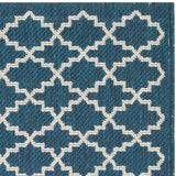 Safavieh Cy6919 Power Loomed 85.4% Polypropylene/10.4% Polyester/4.2% Latex Outdoor Rug CY6919-268-5SQ