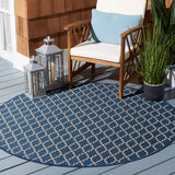 Safavieh Cy6919 Power Loomed 85.4% Polypropylene/10.4% Polyester/4.2% Latex Outdoor Rug CY6919-268-5SQ