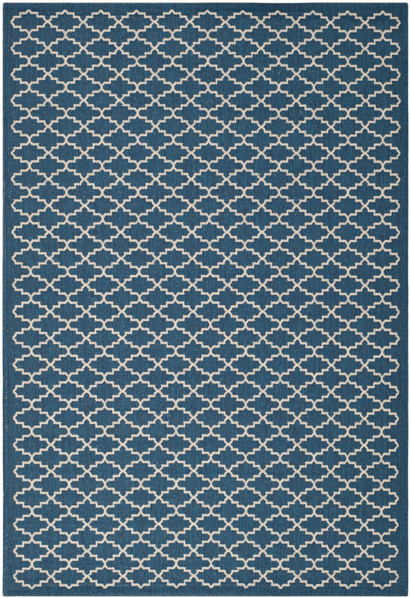Safavieh Cy6919 Power Loomed 85.4% Polypropylene/10.4% Polyester/4.2% Latex Outdoor Rug CY6919-268-5SQ