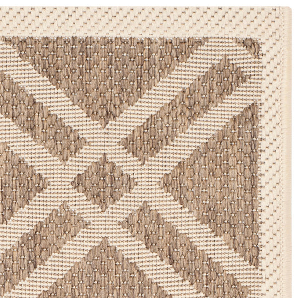 Safavieh Courtyard Power Loomed 85.4% Polypropylene/10.4% Polyester/4.2% Latex Outdoor Rug CY6923-242-210