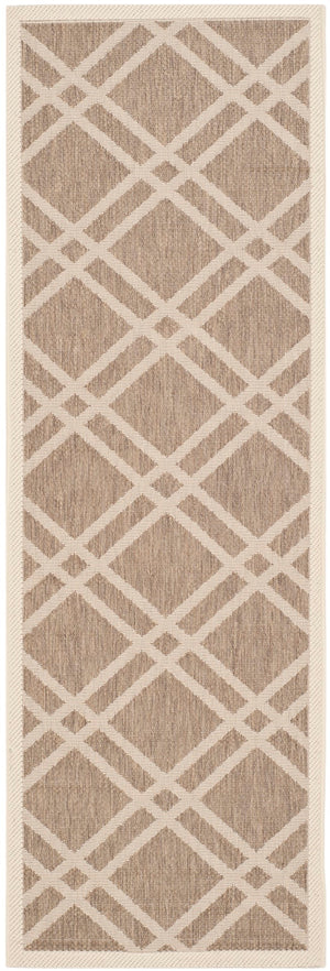 Safavieh Courtyard Power Loomed 85.4% Polypropylene/10.4% Polyester/4.2% Latex Outdoor Rug CY6923-242-27