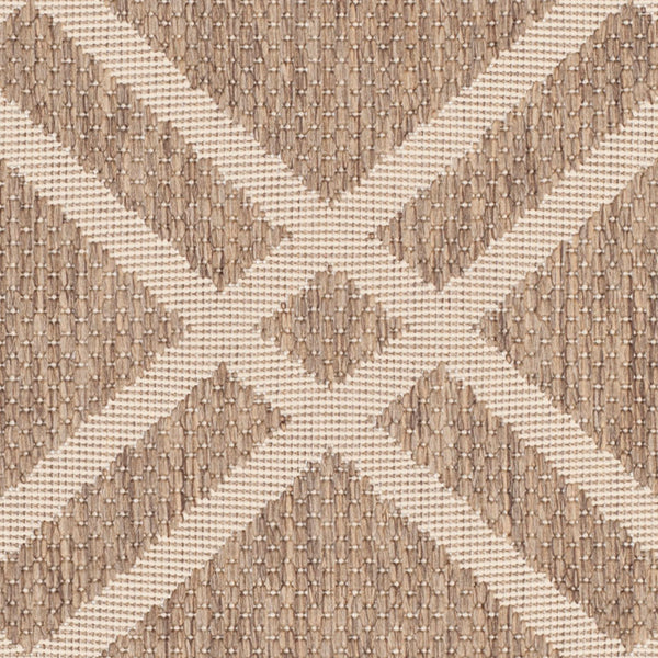 Safavieh Courtyard Power Loomed 85.4% Polypropylene/10.4% Polyester/4.2% Latex Outdoor Rug CY6923-242-3