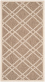 Safavieh Courtyard Power Loomed 85.4% Polypropylene/10.4% Polyester/4.2% Latex Outdoor Rug CY6923-242-3