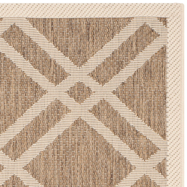 Safavieh Courtyard Power Loomed 85.4% Polypropylene/10.4% Polyester/4.2% Latex Outdoor Rug CY6923-242-4