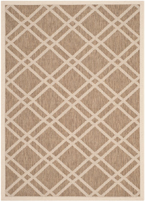Safavieh Courtyard Power Loomed 85.4% Polypropylene/10.4% Polyester/4.2% Latex Outdoor Rug CY6923-242-4