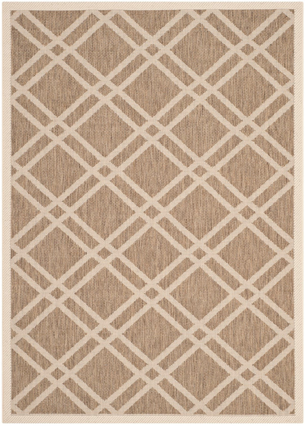 Safavieh Courtyard Power Loomed 85.4% Polypropylene/10.4% Polyester/4.2% Latex Outdoor Rug CY6923-242-4