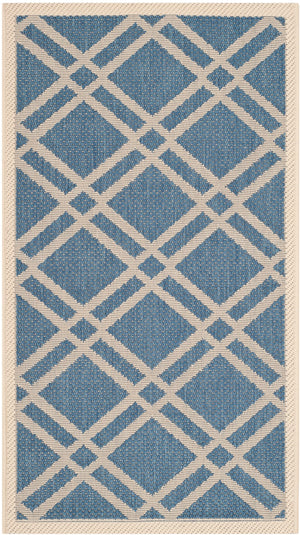 Safavieh Courtyard Power Loomed 85.4% Polypropylene/10.4% Polyester/4.2% Latex Outdoor Rug CY6923-243-4