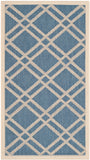 Safavieh Courtyard Power Loomed 85.4% Polypropylene/10.4% Polyester/4.2% Latex Outdoor Rug CY6923-243-4