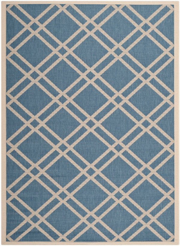 Safavieh Courtyard Power Loomed 85.4% Polypropylene/10.4% Polyester/4.2% Latex Outdoor Rug CY6923-243-4