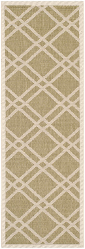 Safavieh Courtyard Power Loomed 85.4% Polypropylene/10.4% Polyester/4.2% Latex Outdoor Rug CY6923-244-4