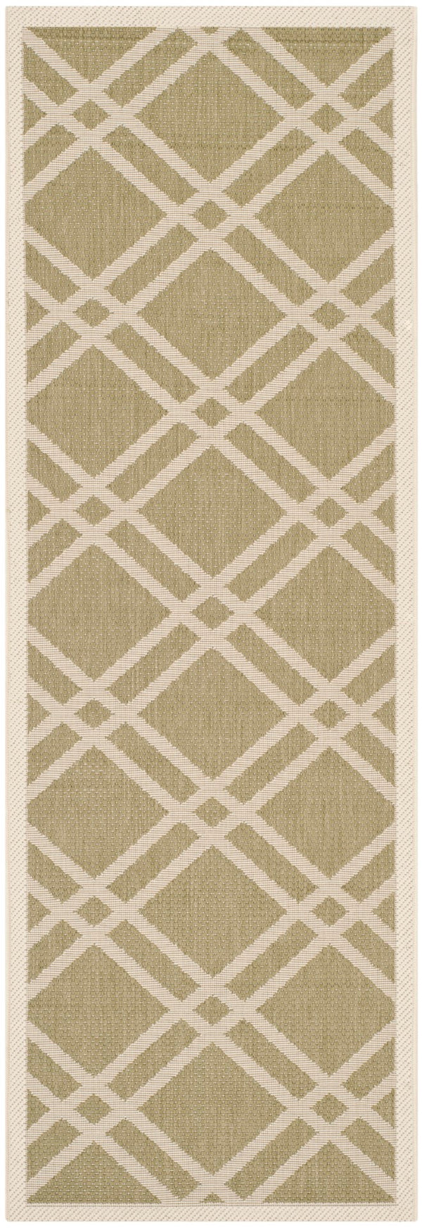 Safavieh Courtyard Power Loomed 85.4% Polypropylene/10.4% Polyester/4.2% Latex Outdoor Rug CY6923-244-4