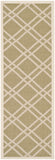 Safavieh Courtyard Power Loomed 85.4% Polypropylene/10.4% Polyester/4.2% Latex Outdoor Rug CY6923-244-4