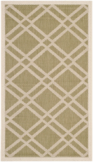Safavieh Courtyard Power Loomed 85.4% Polypropylene/10.4% Polyester/4.2% Latex Outdoor Rug CY6923-244-4