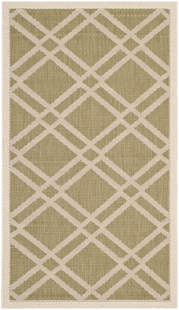 Safavieh Courtyard Power Loomed 85.4% Polypropylene/10.4% Polyester/4.2% Latex Outdoor Rug CY6923-244-4