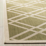 Safavieh Courtyard Power Loomed 85.4% Polypropylene/10.4% Polyester/4.2% Latex Outdoor Rug CY6923-244-4