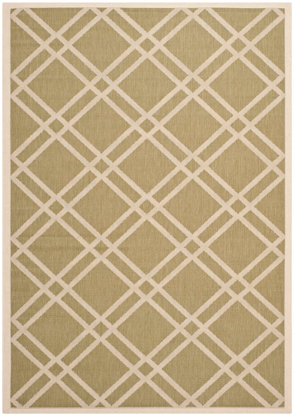Safavieh Courtyard Power Loomed 85.4% Polypropylene/10.4% Polyester/4.2% Latex Outdoor Rug CY6923-244-4