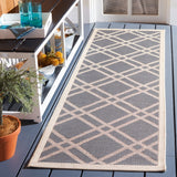 Safavieh Courtyard Power Loomed 85.4% Polypropylene/10.4% Polyester/4.2% Latex Outdoor Rug CY6923-246-4