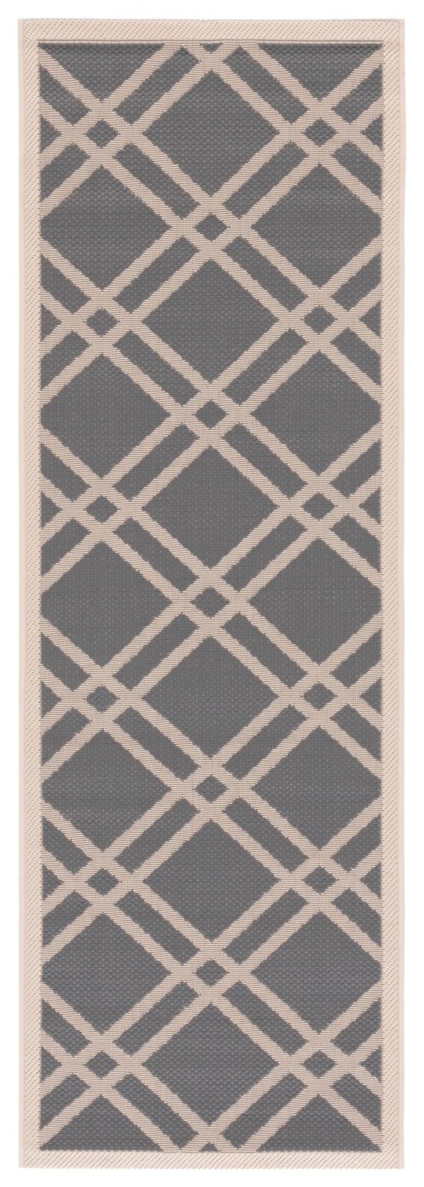 Safavieh Courtyard Power Loomed 85.4% Polypropylene/10.4% Polyester/4.2% Latex Outdoor Rug CY6923-246-4