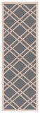 Safavieh Courtyard Power Loomed 85.4% Polypropylene/10.4% Polyester/4.2% Latex Outdoor Rug CY6923-246-4