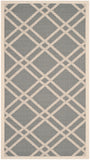 Safavieh Courtyard Power Loomed 85.4% Polypropylene/10.4% Polyester/4.2% Latex Outdoor Rug CY6923-246-4