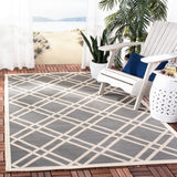 Safavieh Courtyard Power Loomed 85.4% Polypropylene/10.4% Polyester/4.2% Latex Outdoor Rug CY6923-246-4