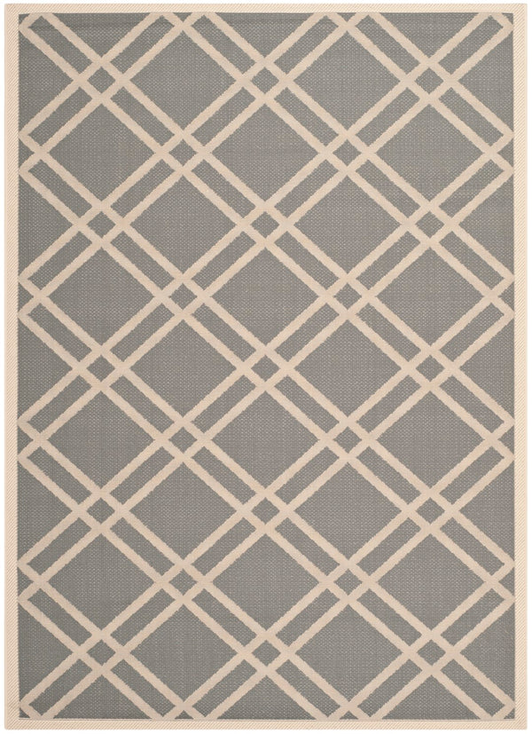 Safavieh Courtyard Power Loomed 85.4% Polypropylene/10.4% Polyester/4.2% Latex Outdoor Rug CY6923-246-4