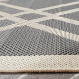 Safavieh Courtyard Power Loomed 85.4% Polypropylene/10.4% Polyester/4.2% Latex Outdoor Rug CY6923-246-4