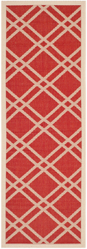 Safavieh Courtyard Power Loomed 85.4% Polypropylene/10.4% Polyester/4.2% Latex Outdoor Rug CY6923-248-4