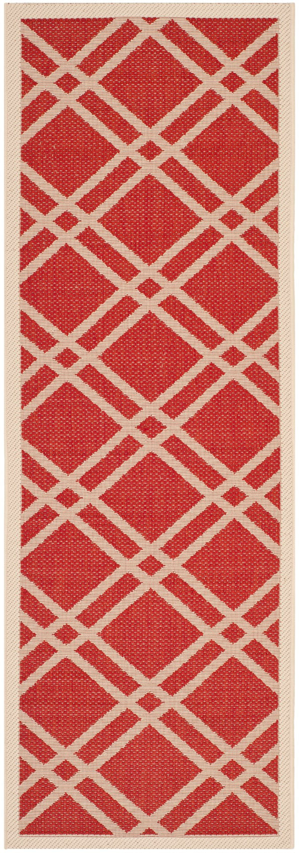 Safavieh Courtyard Power Loomed 85.4% Polypropylene/10.4% Polyester/4.2% Latex Outdoor Rug CY6923-248-4