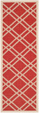 Safavieh Courtyard Power Loomed 85.4% Polypropylene/10.4% Polyester/4.2% Latex Outdoor Rug CY6923-248-4