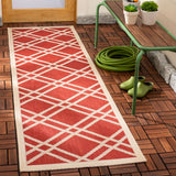 Safavieh Courtyard Power Loomed 85.4% Polypropylene/10.4% Polyester/4.2% Latex Outdoor Rug CY6923-248-4