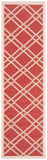 Safavieh Courtyard Power Loomed 85.4% Polypropylene/10.4% Polyester/4.2% Latex Outdoor Rug CY6923-248-4